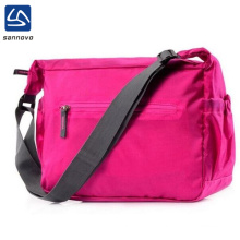 wholesale light waterproof nylon women cross body bag